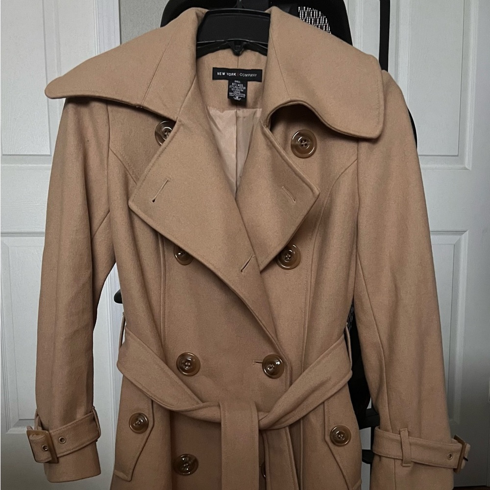New York & Company Women Coat - Size 2